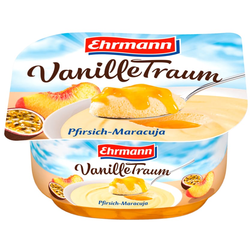 Ehrmann Vanille Traum Pfirsich-Maracuja 115g